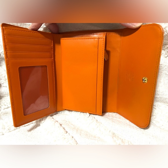 Preloved 💯 MCM Web Monogram Trifold Medium Wallet - Picture 6 of 16